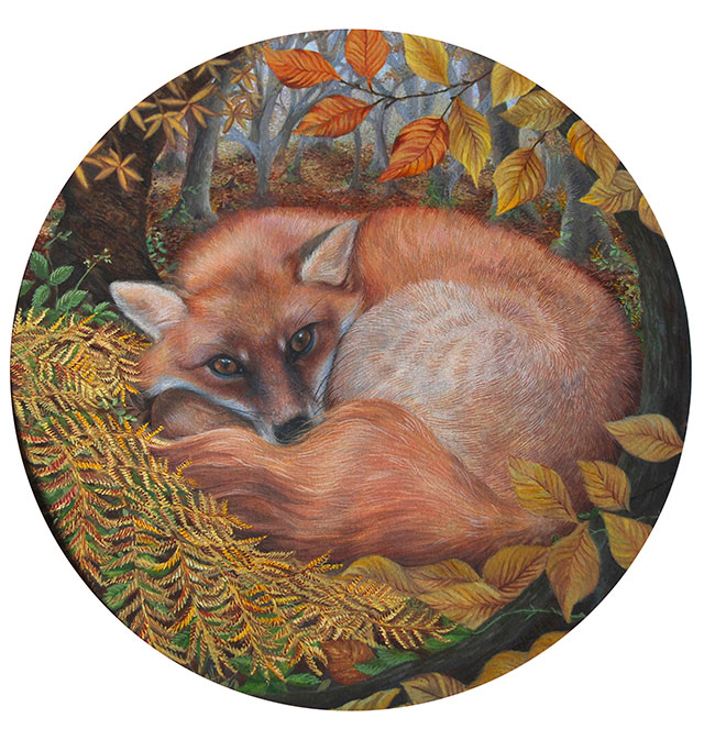 wildlife art, Neo Romantic Watercolours, Collette Hoefkens